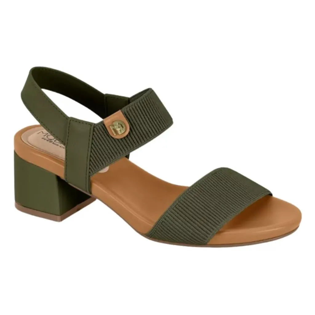 Sandália Feminina Salto Bloco Modare Conforto