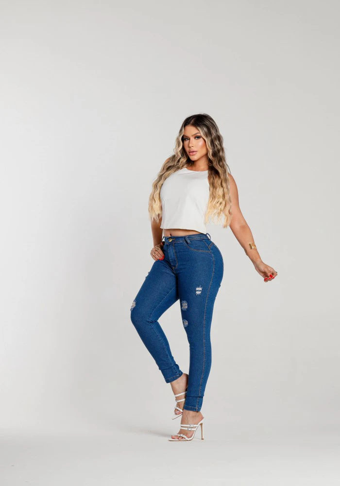 Calças Jeans Feminina NAVALHADA