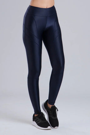 Kit Legging Active + Top Impact - Azul Marinho