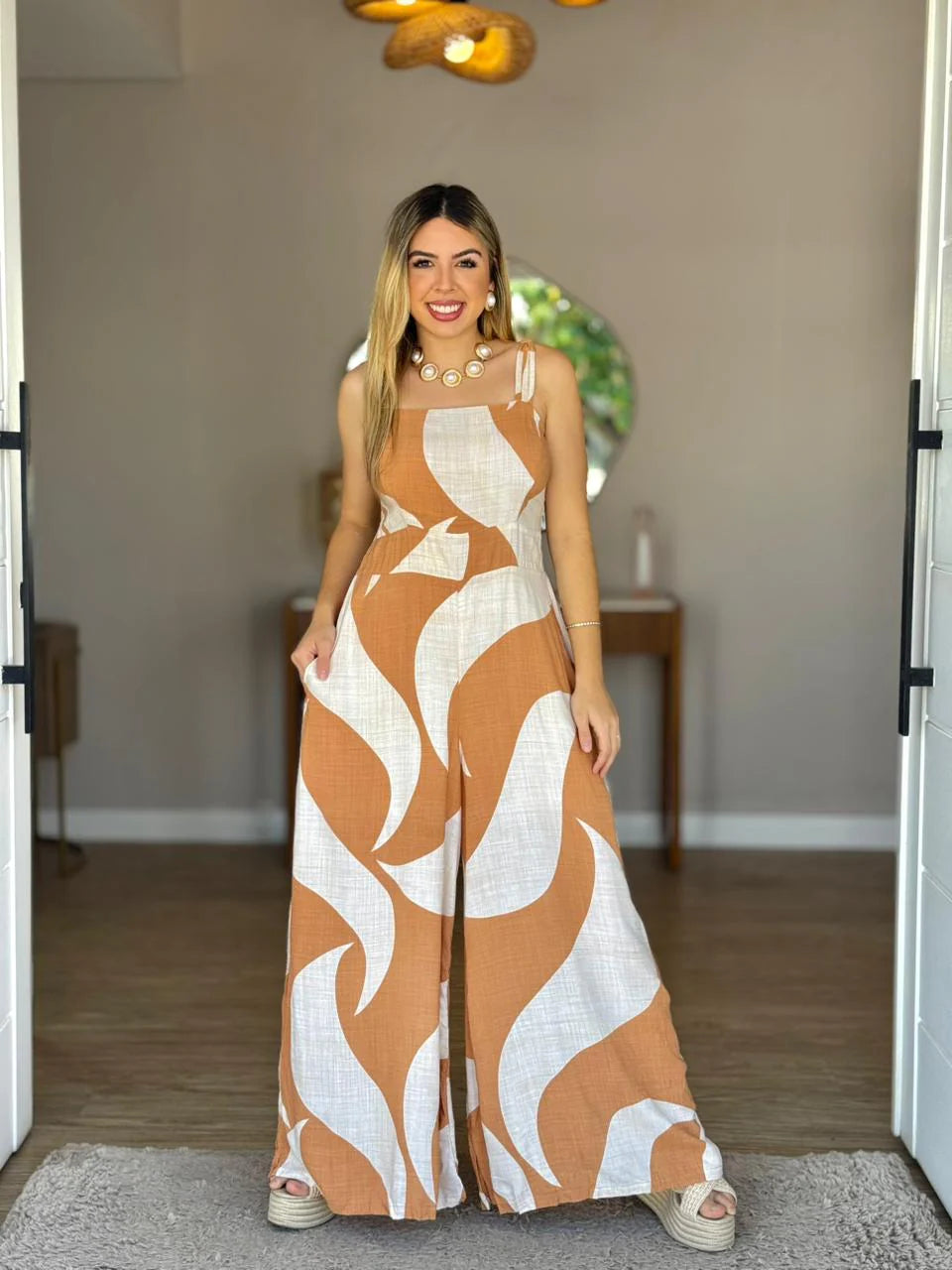 Macacão Pantalona Elegance