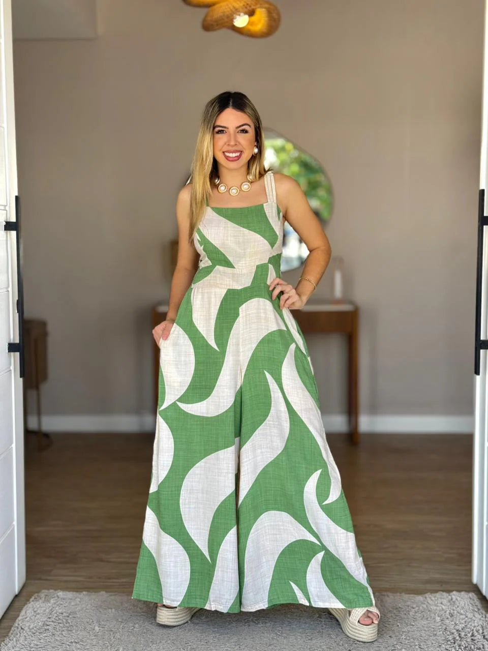 Macacão Pantalona Elegance