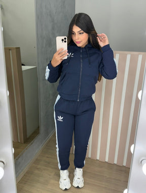 Conjunto Moletom Adidas