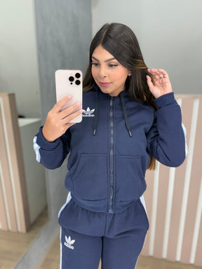 Conjunto Moletom Adidas