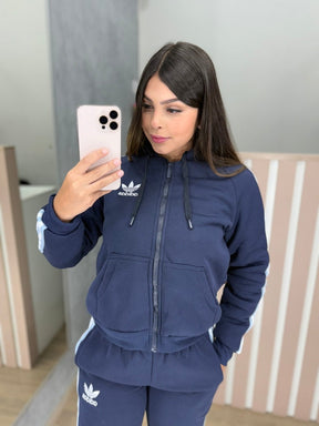 Conjunto Moletom Adidas