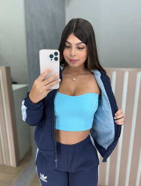 Conjunto Moletom Adidas