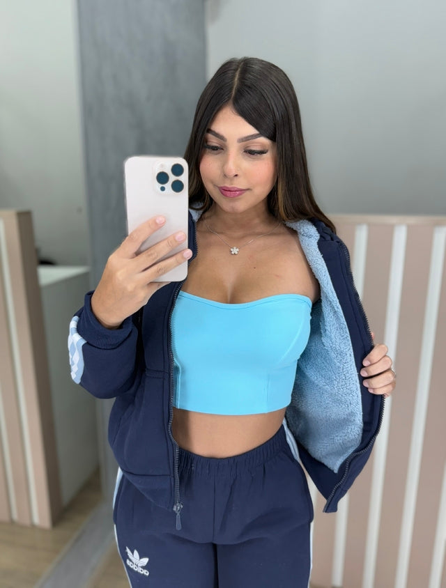 Conjunto Moletom Adidas