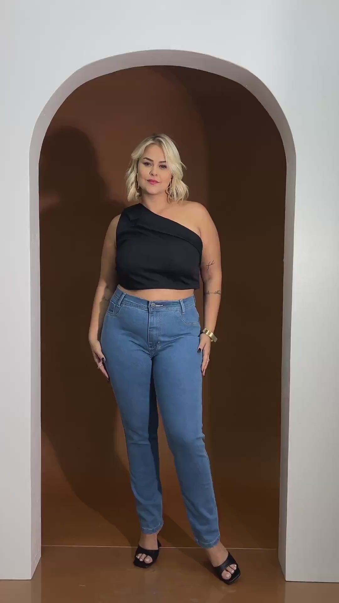 Calças Jeans Feminina PLUS SIZE CLARA
